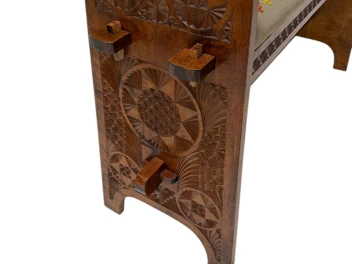 Swedish Mid-Century Modern Ash Small Bench or Stool, 1960s